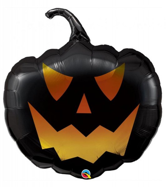 Supershape-Folienballon "Halloween-Kürbis" - 89 cm