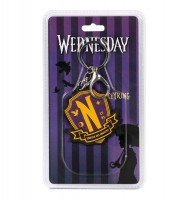 Schlüsselanhänger Wednesday Nevermore Logo