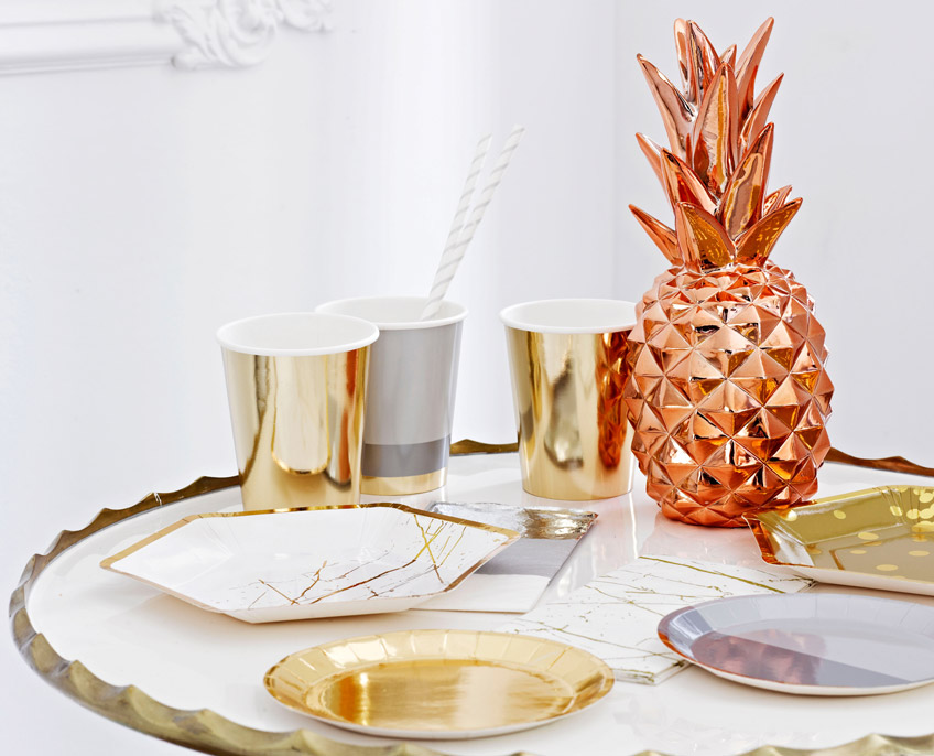 Elegant und glänzend: Ananas als Partydeko und für euer Zuhause