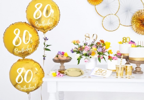 Gib zum 80. Geburtstag einen Brunch - Setze Höhepunkte mit Meilenstein-Deko