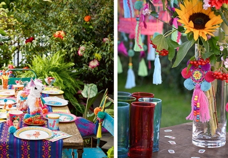 Mexican und Boho - vereine zwei großartige Deko-Stile für die Sommerparty